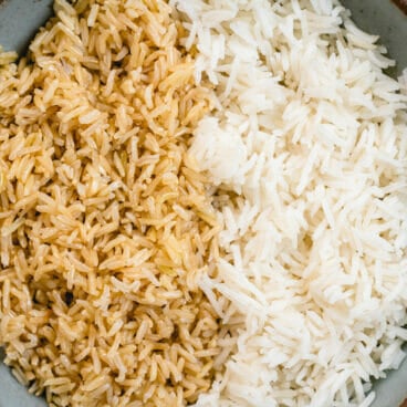 Brown rice vs white rice